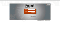 Desktop Screenshot of projectdirect.trihydro.com
